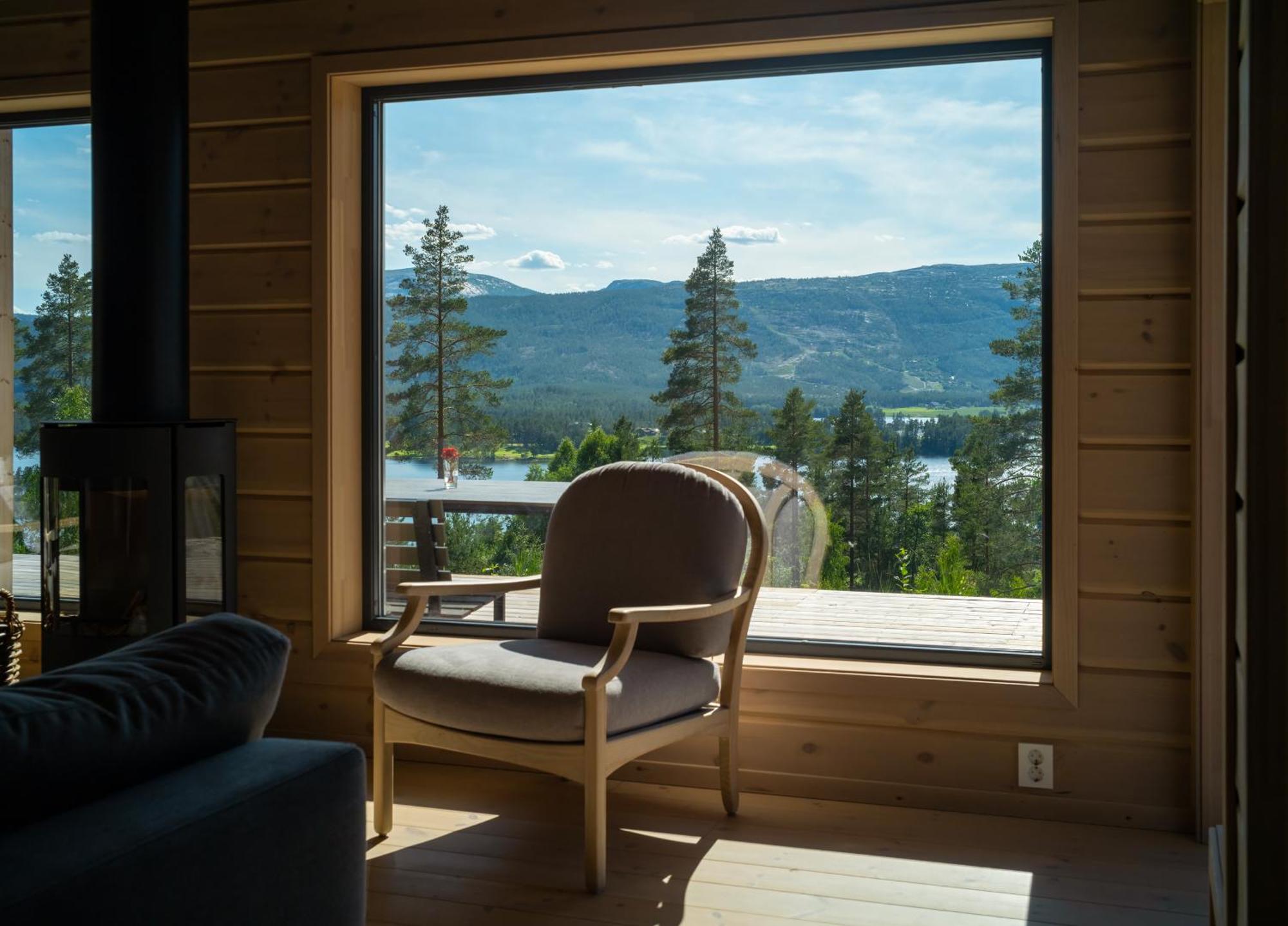 Furuheim Lodge, 4 Seizoenen Vakantiehuis Met Fantastisch Uitzicht 브라달 외부 사진